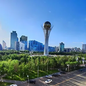 36 3х комн кв на 1-8 человек с шикарным видом на байтерек Астана